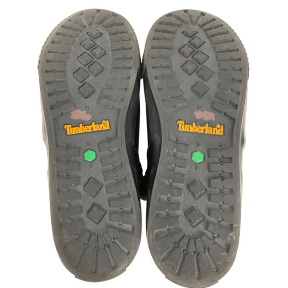 Timberland Skyla Bay Womens Leather Ankle Boots Size 8 Black Fleece U10662 - Picture 6 of 13